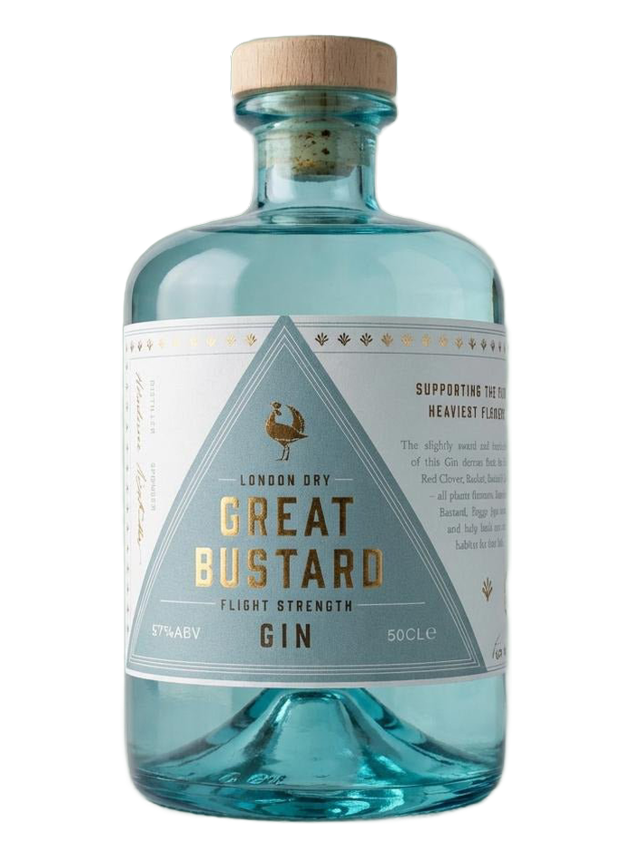 Great Bustard Gin Flight Strength bottle – Downton Distillery