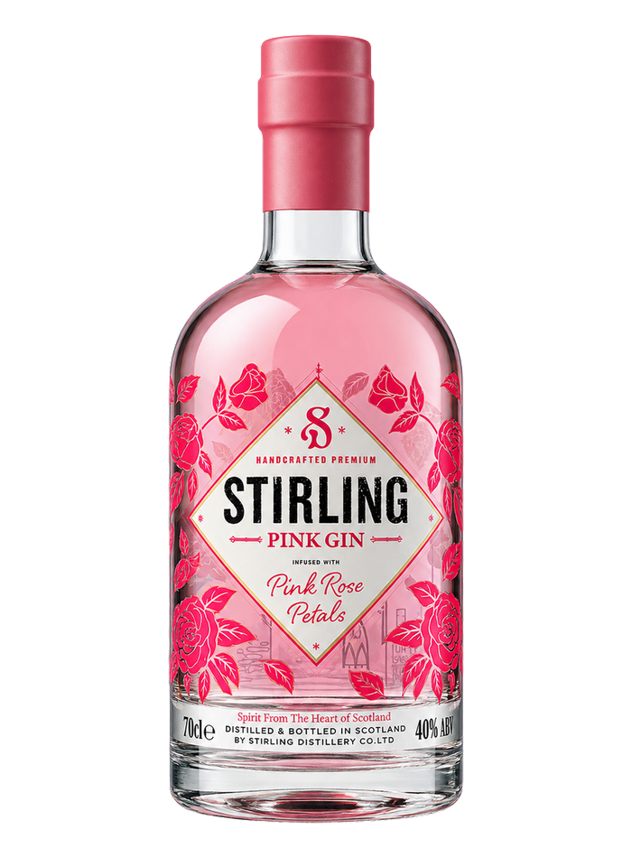 Stirling Pink Gin bottle – Stirling