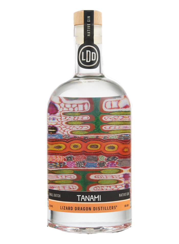 Tanami Navy Strength Gin bottle – Lizard Dragon Distillers