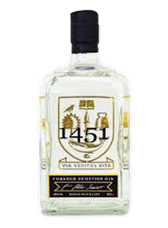 1451 Foraged Scottish Gin bottle – Badvo