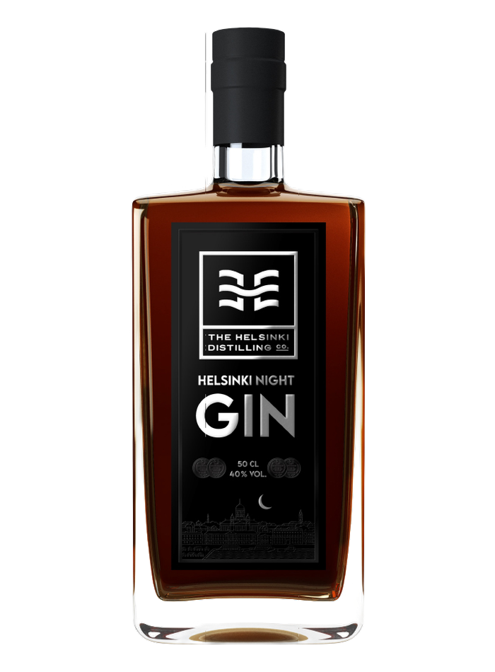 Helsinki Night Gin bottle – The Helsinki Distilling Company
