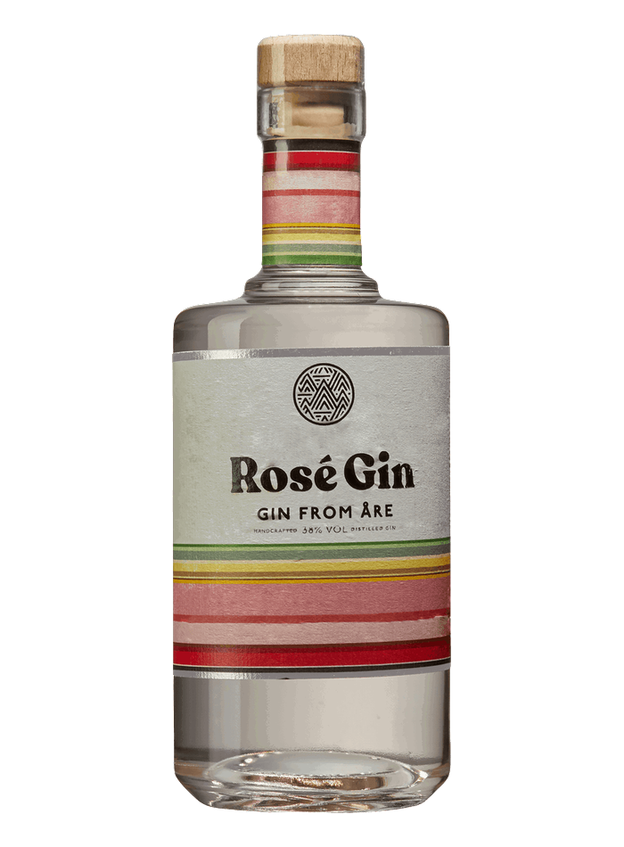 Åre Bränneri Rosé Gin bottle – Åre Bränneri