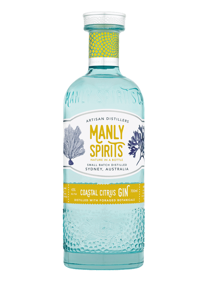 Manly Spirits Coastal Citrus Gin bottle – Manly Spirits Co.