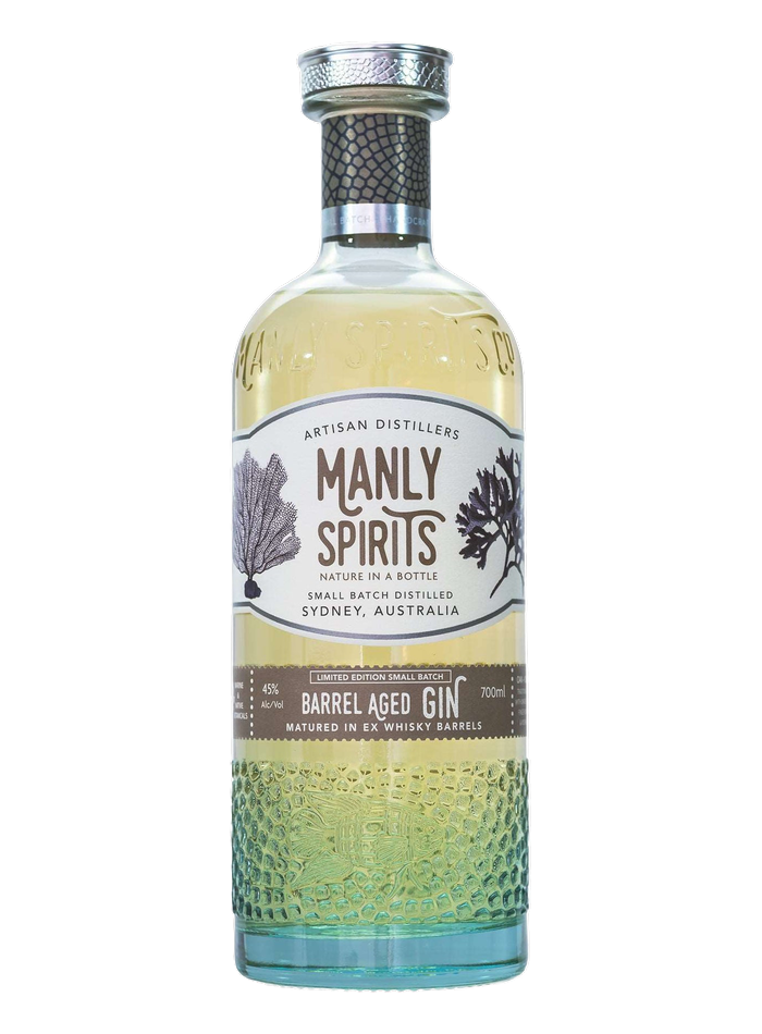 Manly Spirits Barrel Aged Gin bottle – Manly Spirits Co.