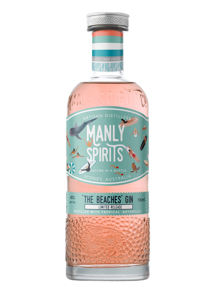 Manly Spirits The Beaches Gin bottle – Manly Spirits Co.