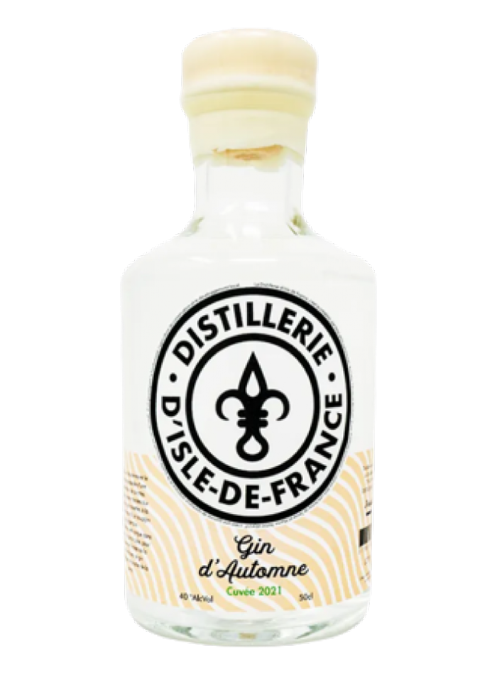 Gin d'Automne bottle – Distillerie d'Isle de France