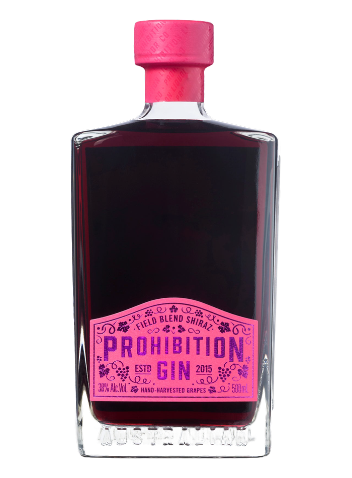 Prohibition Field Blend Shiraz Gin bottle – Prohibition Liquor Co.