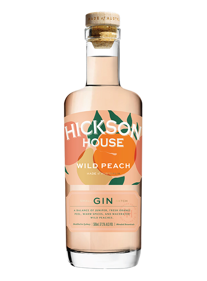 Hickson House Wild Peach Gin bottle – Hickson House