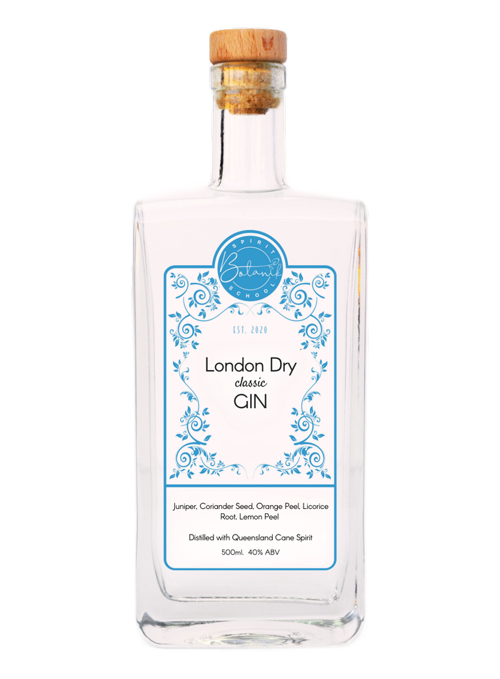 Botanik London Dry Gin bottle – Botanik