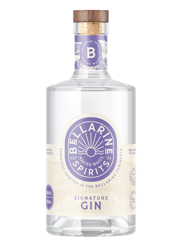 Bellarine Spirits Signature Gin bottle – Bellarine Spirits