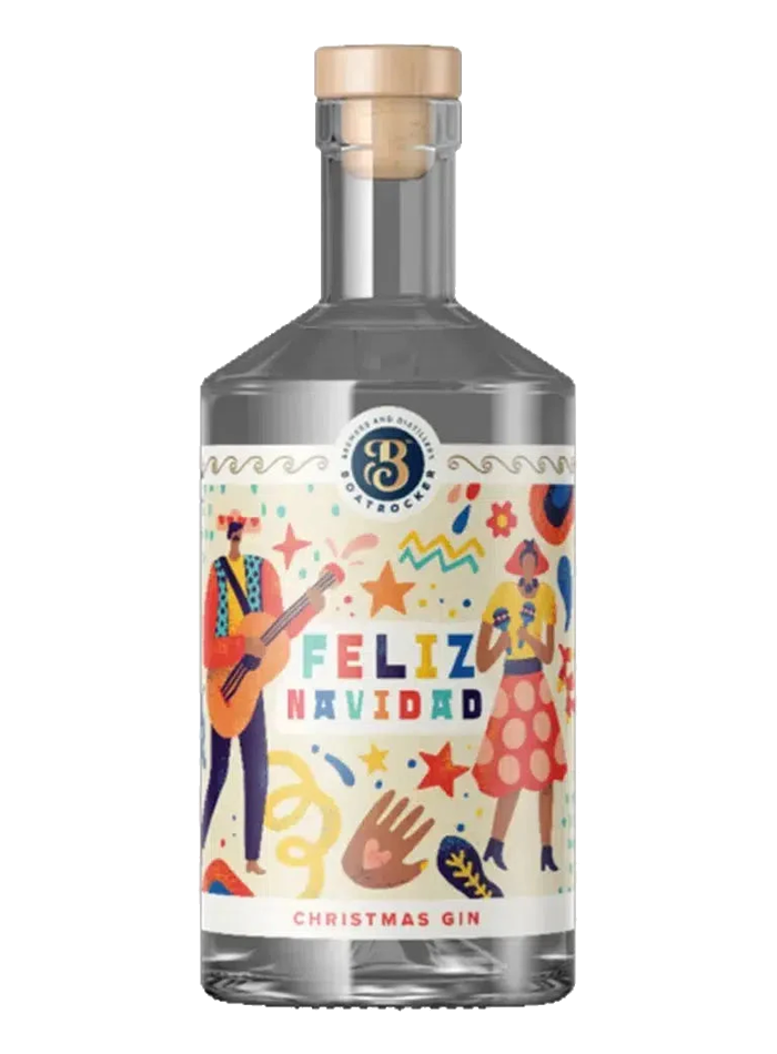 Boatrocker Feliz Navidad Christmas Gin bottle – Boatrocker