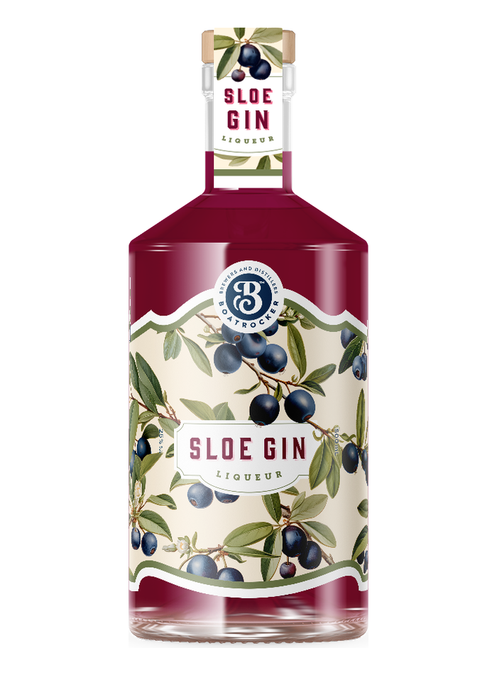 Boatrocker Sloe Gin bottle – Boatrocker