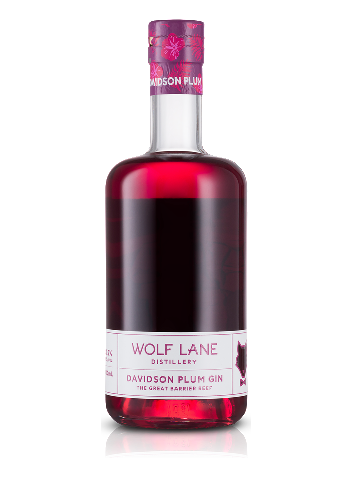 Bouteille de Wolf Lane Davidson Plum Gin – Wolf Lane Distillery