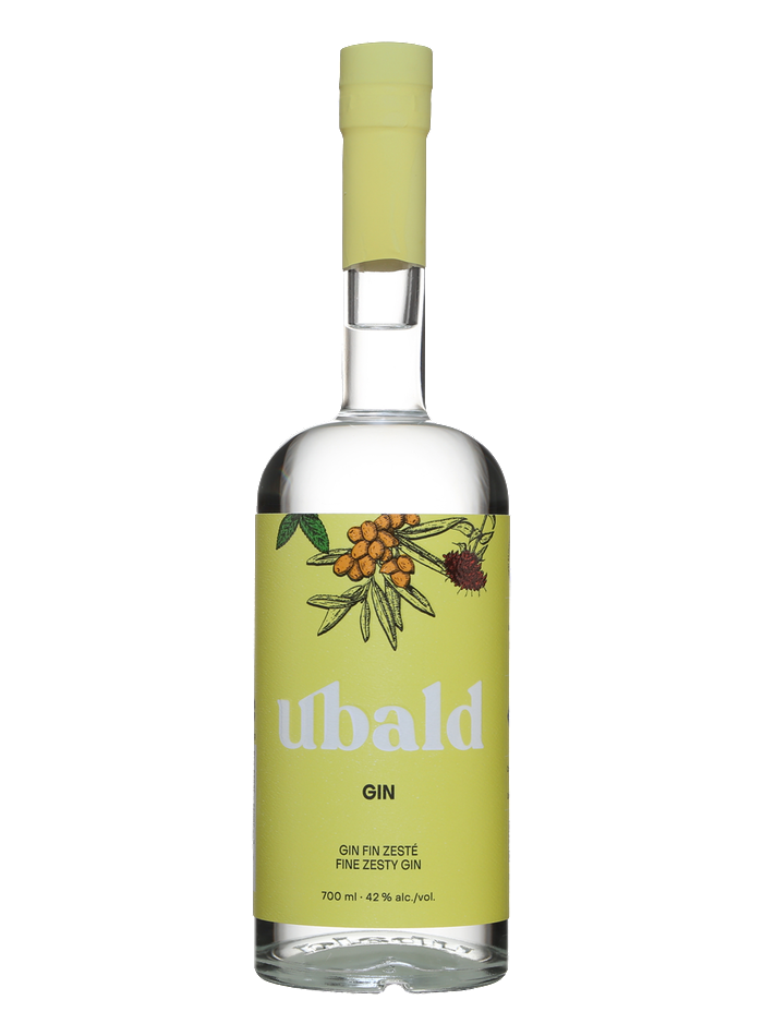 Ubald Gin fin zesté bottle – Ubald