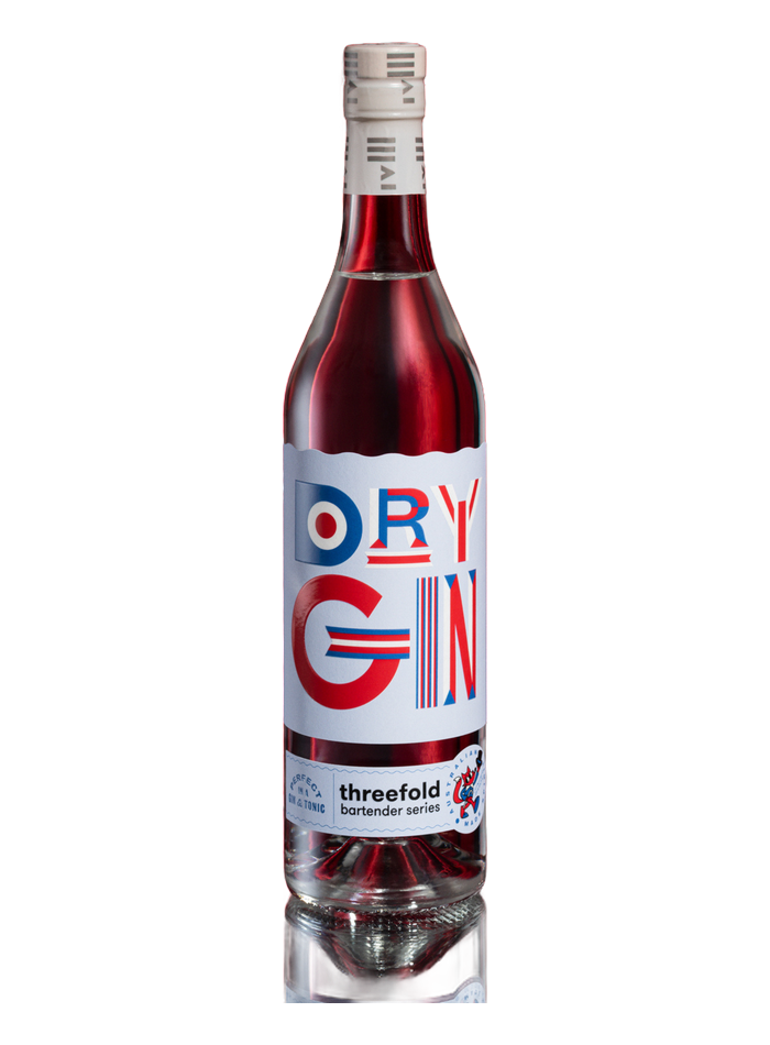 Threefold Dry Gin bottle – Threefold Distilling