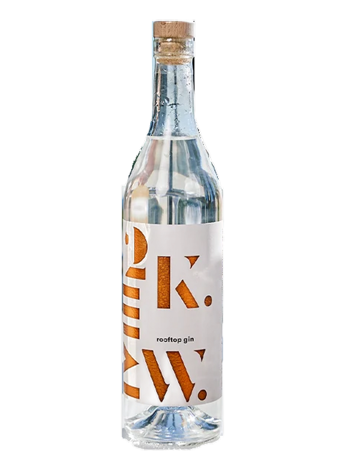 Threefold x 2KW Rooftop Gin bottle – Threefold Distilling