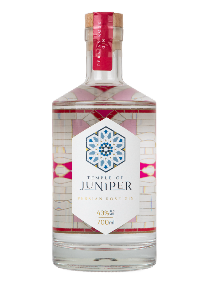 Temple of Juniper Persian Rose Gin bottle – Temple of Juniper