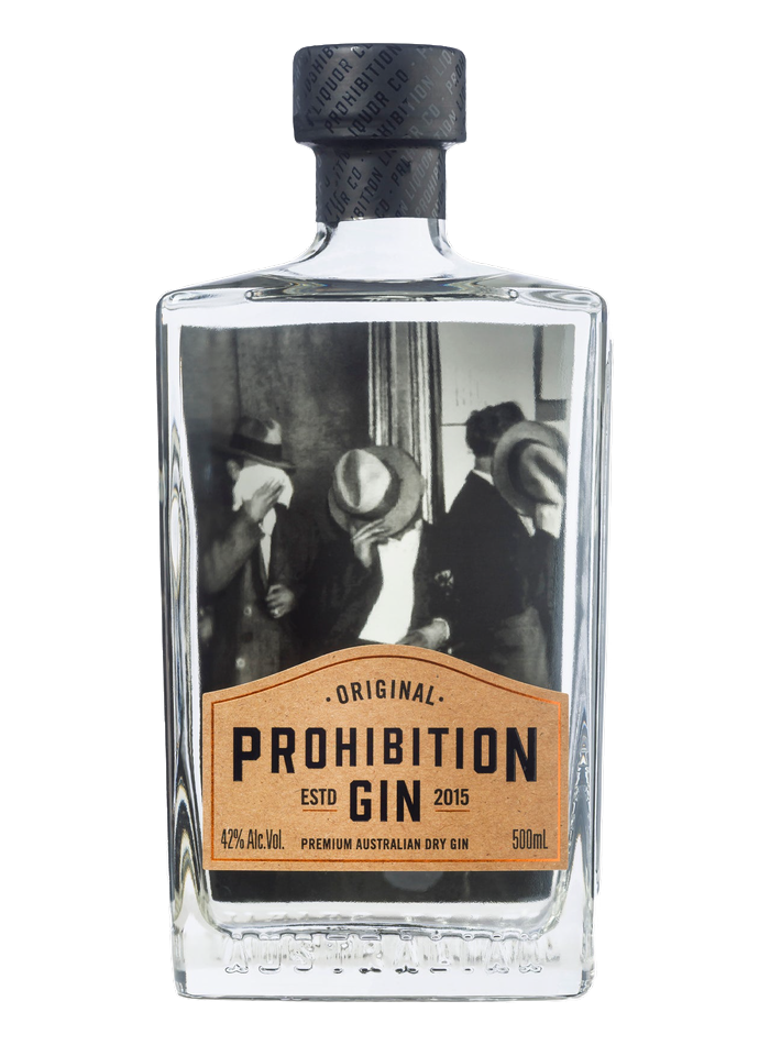 Prohibition Original Gin bottle – Prohibition Liquor Co.