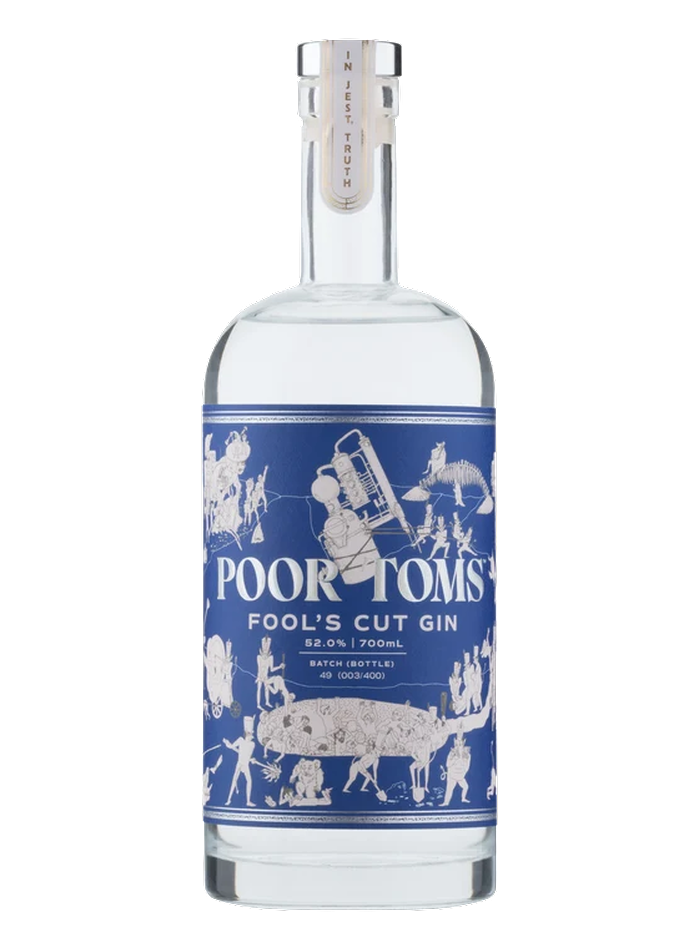 Poor Toms Fool's Cut Gin bottle – Poor Toms