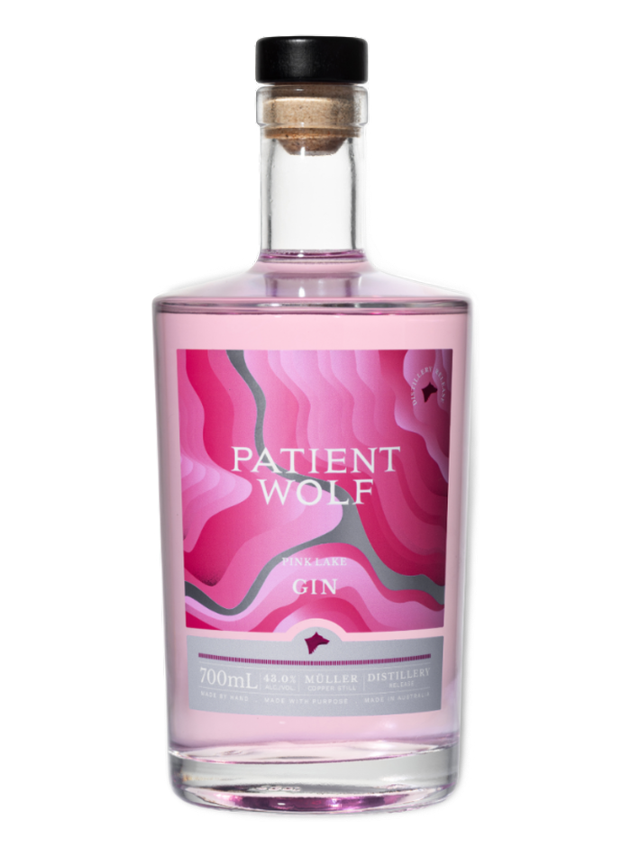 Patient Wolf Pink Lake Gin bottle – Patient Wolf