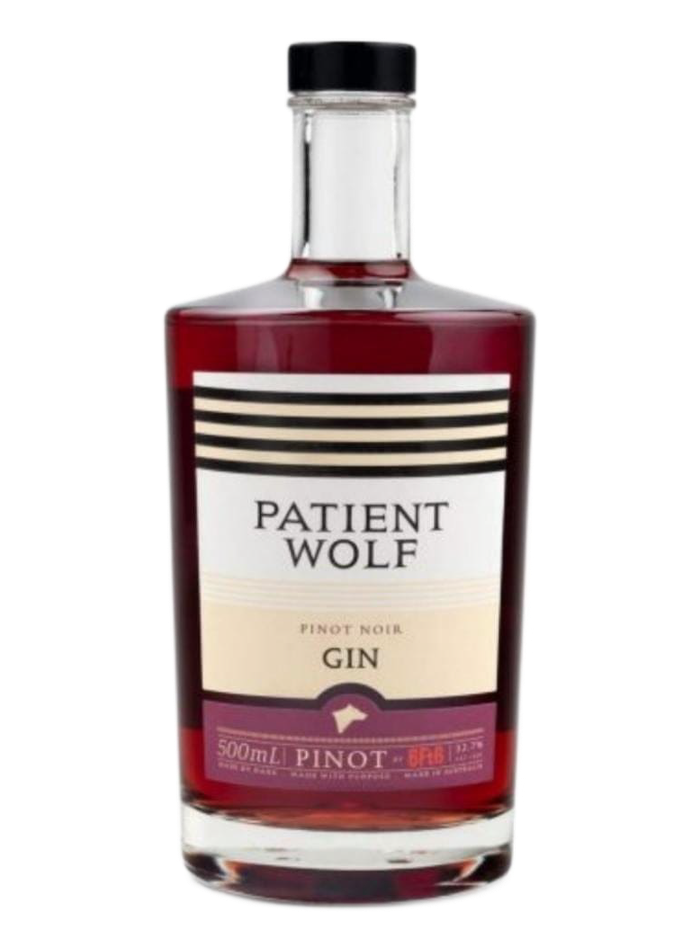 Patient Wolf Pinot Noir Gin bottle – Patient Wolf