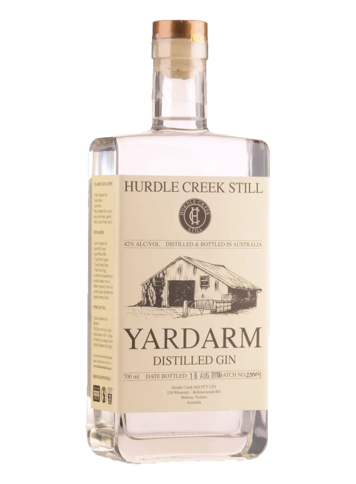 Bouteille de Hurdle Creek Still Yardarm Distilled Gin – Hurdle Creek Still