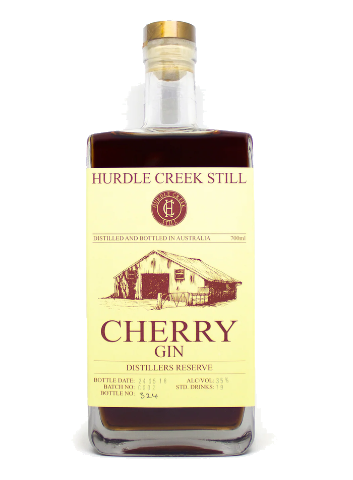 Hurdle Creek Still Cherry Gin bottle – Hurdle Creek Still