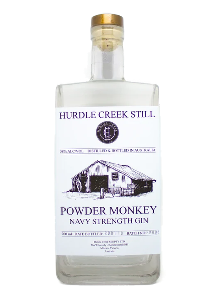Bouteille de Hurdle Creek Still Powder Monkey Gin – Hurdle Creek Still