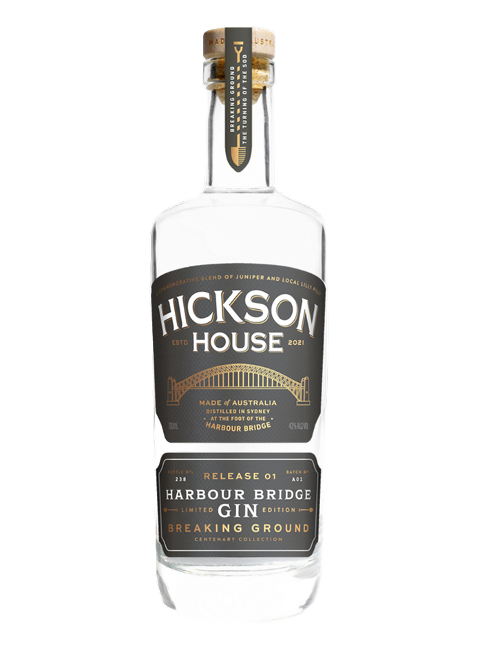 Hickson House Harbour Bridge Gin bottle – Hickson House