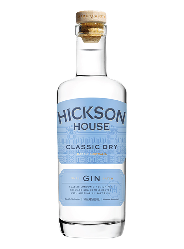 Hickson House Classic Dry Gin bottle – Hickson House