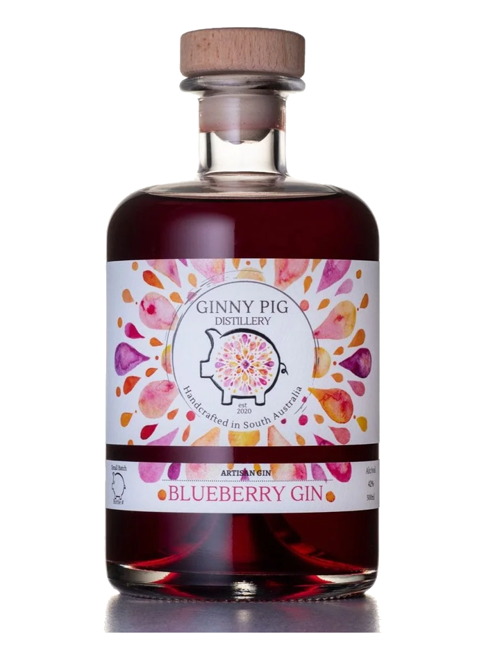Ginny Pig Blueberry Gin bottle – Ginny Pig