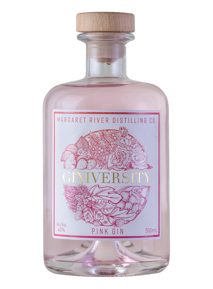 Giniversity Pink Gin bottle – Giniversity