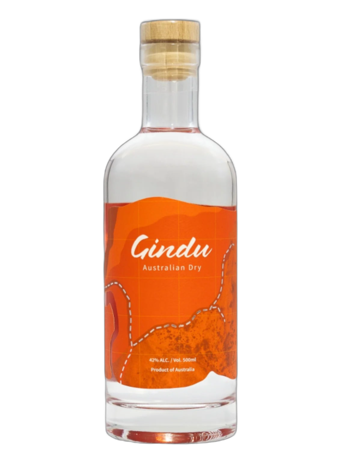 Gindu Australian Dry Gin bottle – Gindu