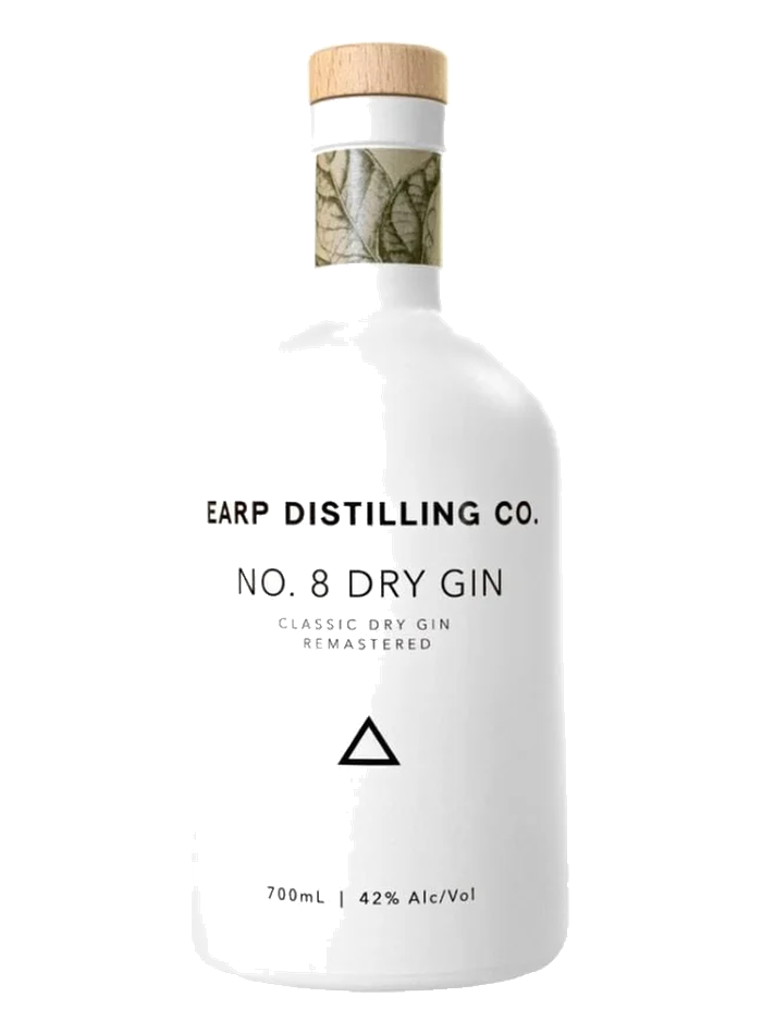 Earp No 8 Dry Gin bottle – Earp Distilling Co.