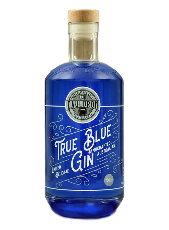 Cauldron True Blue Gin bottle – Cauldron Distillery