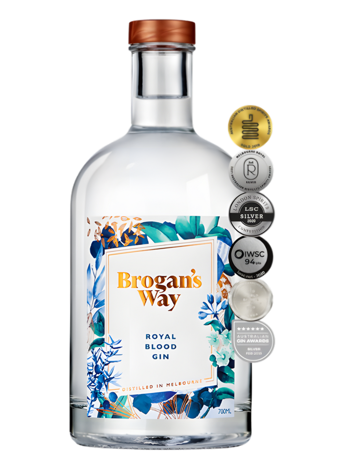 Brogan's Way Royal Blood Gin bottle – Brogan's Way