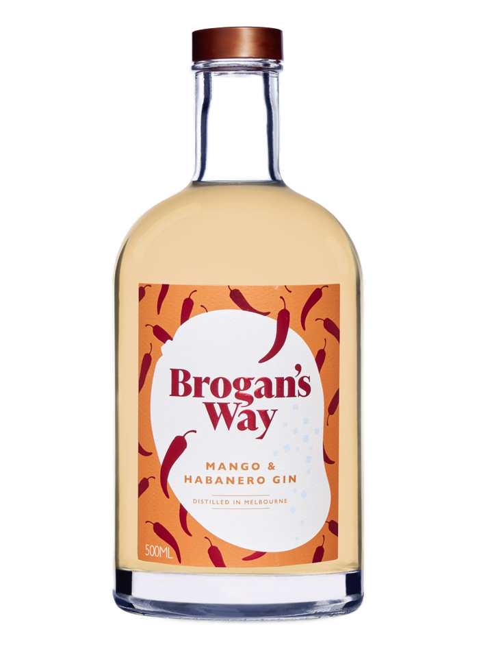 Brogan's Way Mango & Habanero Gin bottle – Brogan’s Way