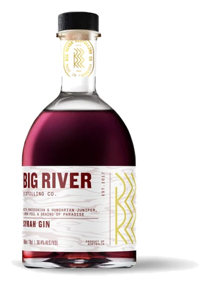 Bouteille de Big River Syrah Gin – Big River