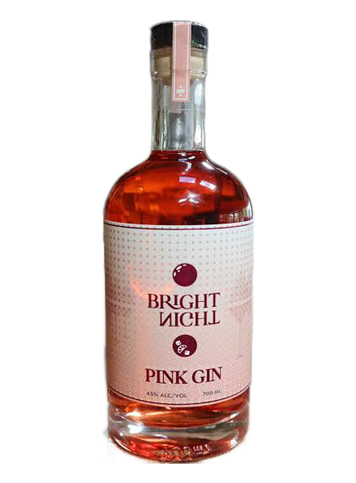 Bouteille de Bright Night Pink Gin – Bright Night