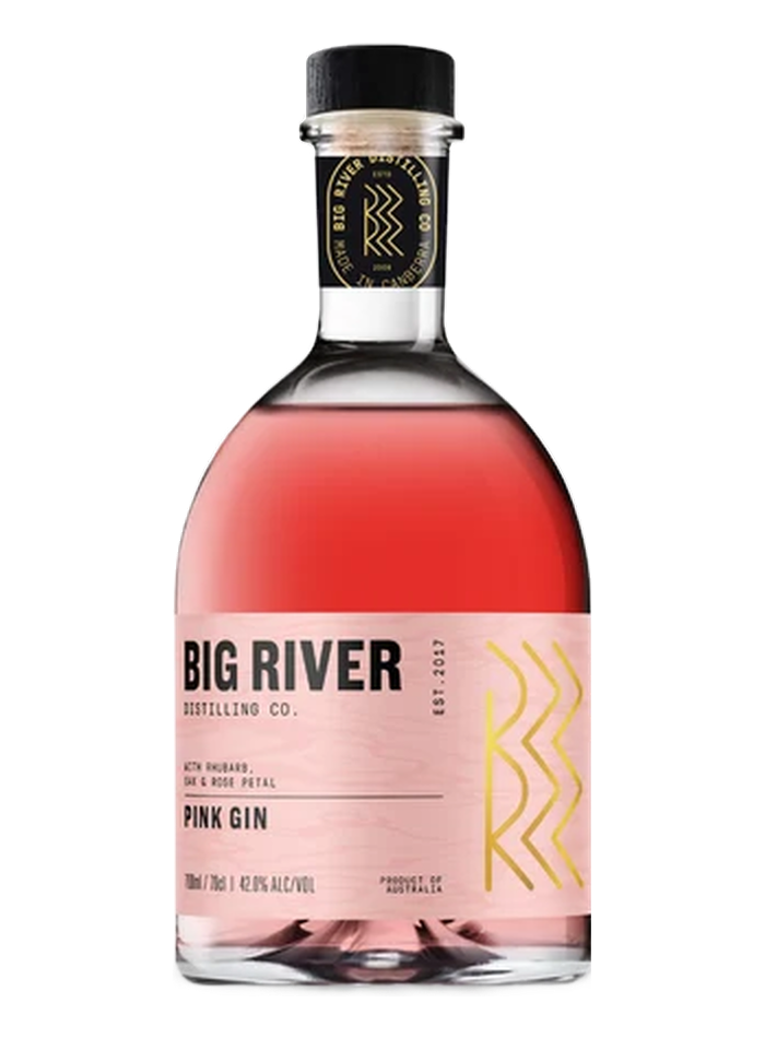Big River Pink Gin bottle – Big River