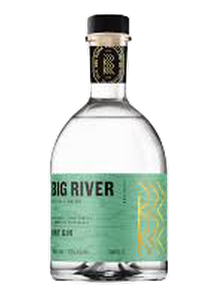 Big River Dry Gin bottle – Big River