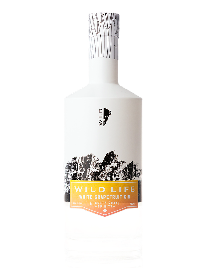 Bouteille de Wild Life White Grapefruit Gin – Wild Life