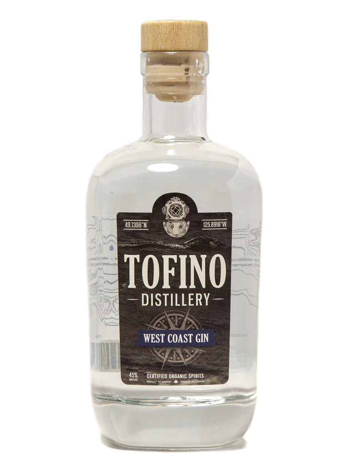 Tofino West Coast Gin bottle – Tofino Distillery