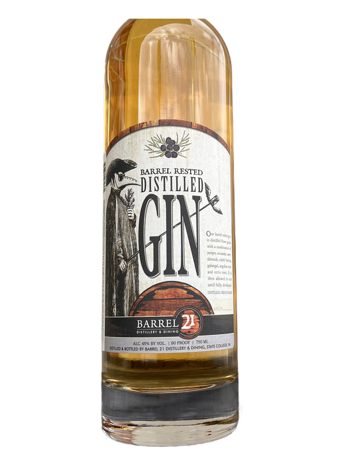 Barrel 21 Barrel Rested Gin bottle – Barrel 21
