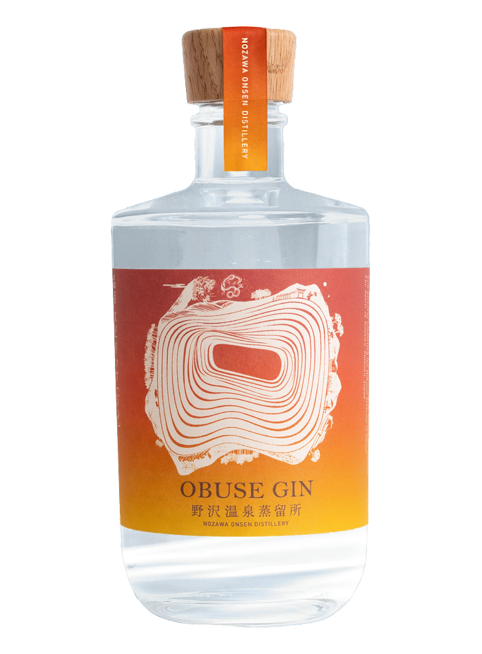 Obuse Gin bottle – Nozawa Onsen Distillery