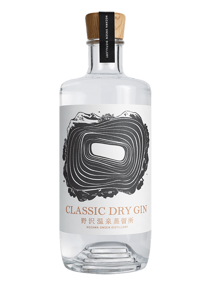 Classic Dry Gin bottle – Nozawa Onsen Distillery
