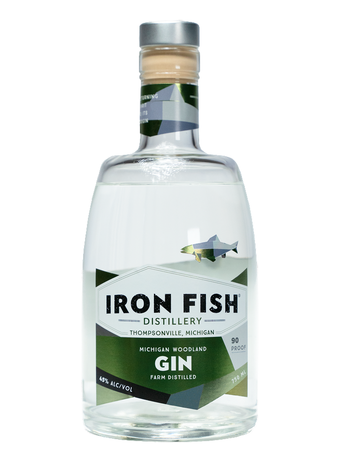 Iron Fish Michigan Woodland Gin bottle – Iron Fish