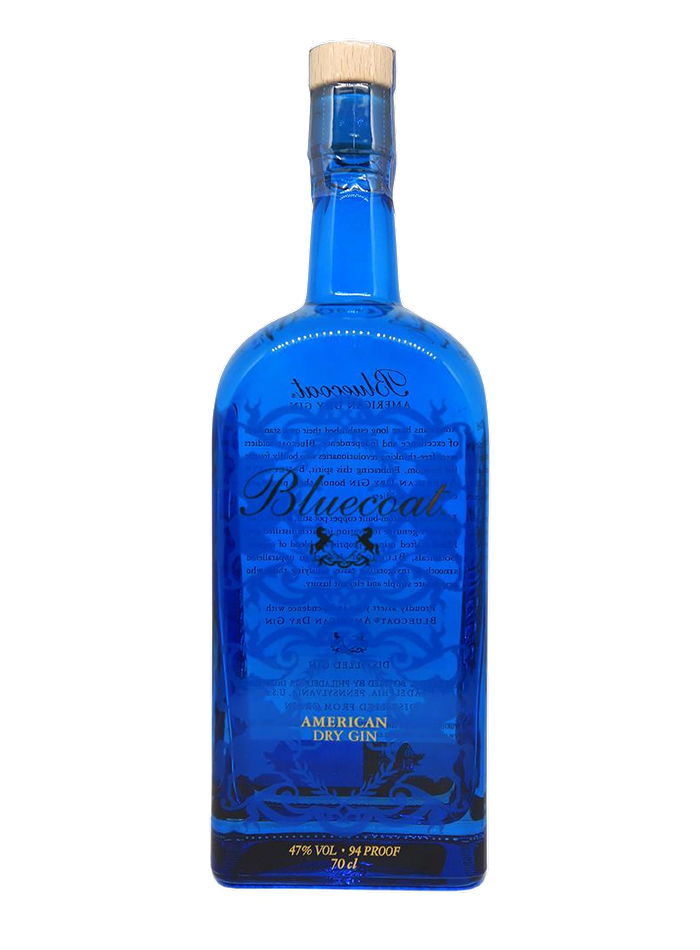 Bluecoat American Dry Gin bottle – Bluecoat
