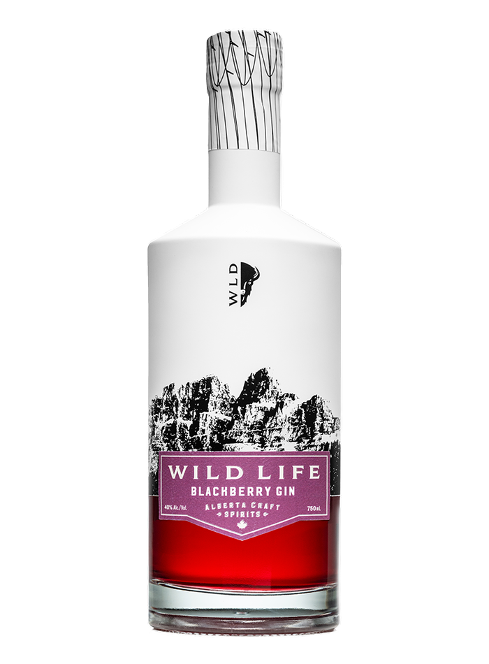 Wild Life Blackberry Gin bottle – Wild Life