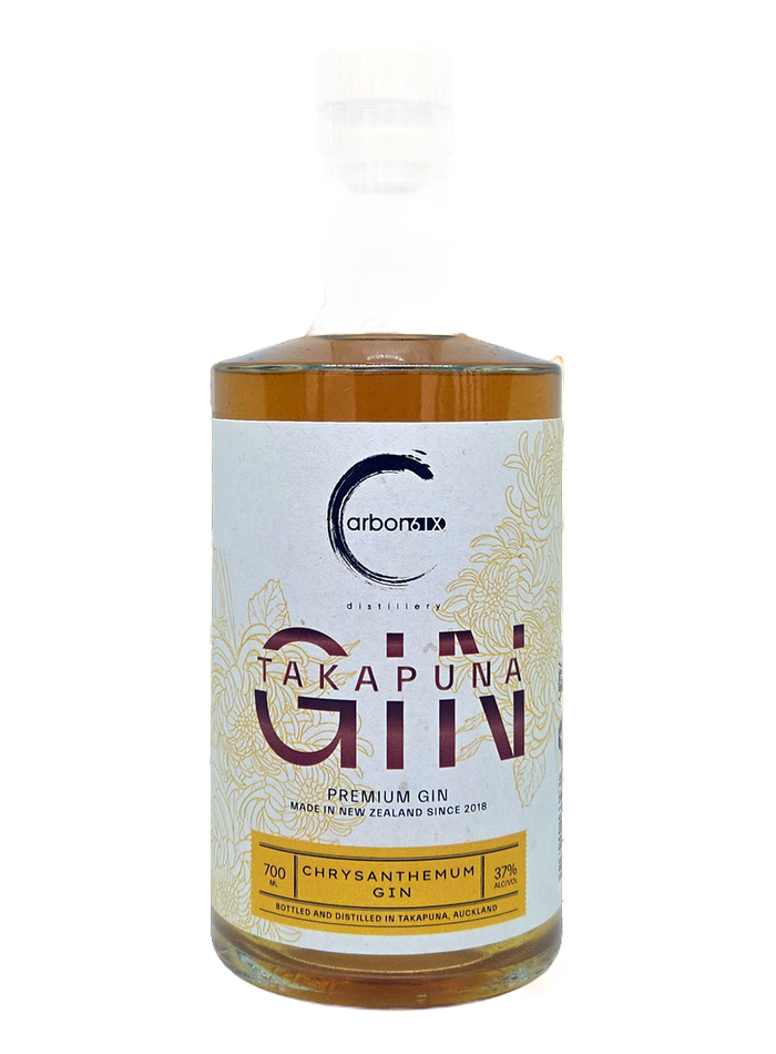 Takapuna Chrysanthemum Gin bottle – Takapuna Gin